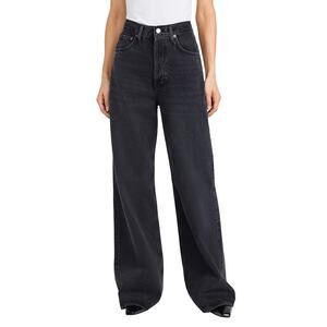 Agolde Classic Black Dame Denim Jeans Size 26